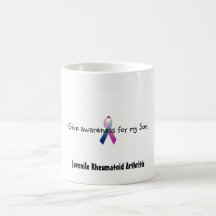c_purpleblue, Juvenile Rheumatoid Arthritis, Gi... Mug