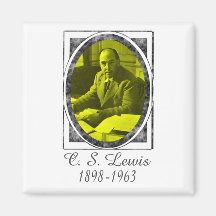 C.S. Lewis Refrigerator Magnet