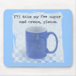C++ sugar and cream mouse pads