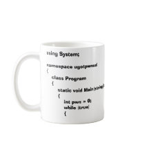 C# u got pwned mugs