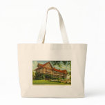 C.W. Post Clubhouse Battle Creek, Michigan Canvas Bags