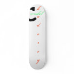 C, wrubel, kadorey skateboard deck