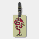 CA- Dragon Art Luggage Tag