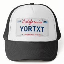 CA License Hat