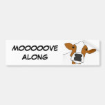 CA- MOOOOOVE ALONG Bumper Sticker