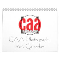 CAA Photography 2010 Calendar