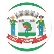 Caarapo Mato Grossodo Sul, Brazil stickers by bestflag Caarapo Mato Grossodo Sul, Brazil stickers