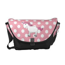 Caballo conocido personalizado bolsa de mensajería