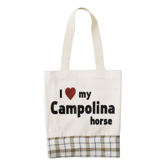 Caballo de Campolina Bolsa Tote Zazzle HEART