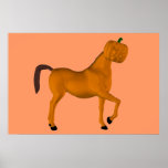Caballo de Halloween Poster