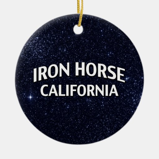 Caballo de hierro California Ornamentos De Reyes