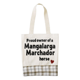 Caballo de Mangalarga Marchador Bolsa Tote Zazzle HEART