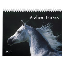 Caballos árabes calendarios