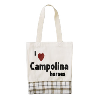 Caballos de Campolina Bolsa Tote Zazzle HEART