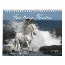 Caballos de la fantasía calendarios