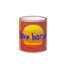 Caballos del carrusel tazas