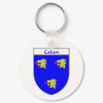 Caban Coat of Arms/Family Crest keychains by NameGame Caban Coat of Arms/Family Crest keychains