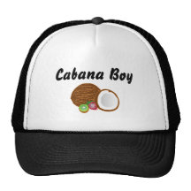 Cabana Boy with coconut Hat