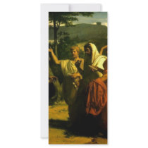 Cabanel  Alexandre  Cincinnatus  Receiving  Deputi Rack Card Design