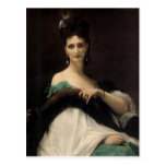 Cabanel  Alexandre  La  Comtesse  de  Keller  1873 Postcard