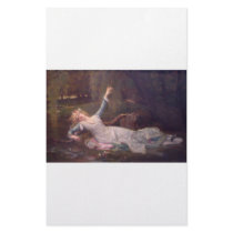 Cabanel Alexandre Ophelia 1883 stationery