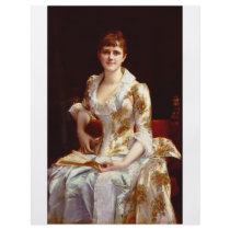 Cabanel Alexandre Portrait Of Young Lady flyers by belablack Cabanel Alexandre Portrait Of Young Lady flyers