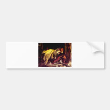 Cabanel Alexandre The Death of Francesca de Rimini Bumper Stickers