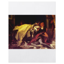 Cabanel Alexandre The Death of Francesca de Rimini Custom Flyer