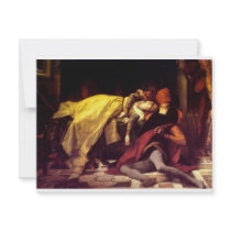 Cabanel Alexandre The Death of Francesca de Rimini invitations