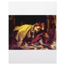 Cabanel Alexandre The Death of Francesca de Rimini letterhead