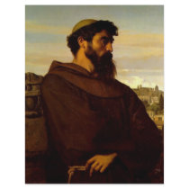 Cabanel Alexandre The Roman Monk Flyer Design