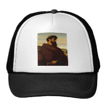 Cabanel Alexandre The Roman Monk Hats