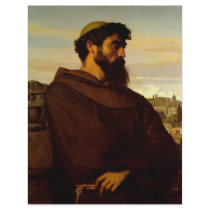 Cabanel Alexandre The Roman Monk Customized Letterhead