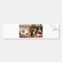 Cabanel Cleopatra Testing Poisons on Condemned Pri Bumper Sticker