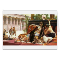 Cabanel Cleopatra Testing Poisons on Condemned Pri cards