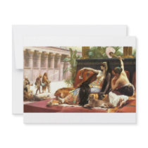 Cabanel Cleopatra Testing Poisons on Condemned Pri Personalized Invites