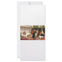 Cabanel Cleopatra Testing Poisons on Condemned Pri Full Color Rack Card