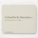 Cabanillas & Associates Mouse Pad mousepads by gowcaroline Cabanillas & Associates Mouse Pad mousepads