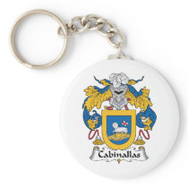 Cabanillas Family Crest Key Chain