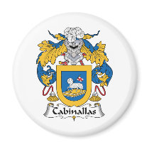 Cabanillas Family Crest Fridge Magnets