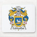 Cabanillas Family Crest Mouse Pad