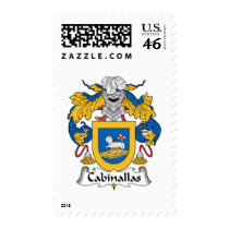 Cabanillas Family Crest postage by coatsofarms Cabanillas Family Crest postage