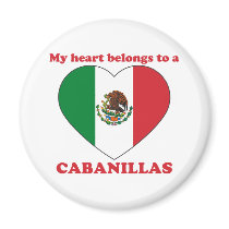 Cabanillas Fridge Magnet