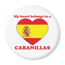 Cabanillas magnets by ValentinesDayTshirts Cabanillas magnets