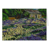 Cabanon dans la lavande cards