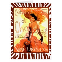 Cabaret de Chocolat New Orleans Card