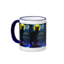 Cabaret du Chat Noir mugs by Jaenne Cabaret du Chat Noir mugs