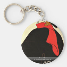 Cabaret Son  By Toulouse-Lautrec Henri De Keychains