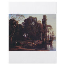 Cabat Nicolas Pastoral Scene Personalized Flyer