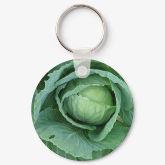 Cabbage keychain
